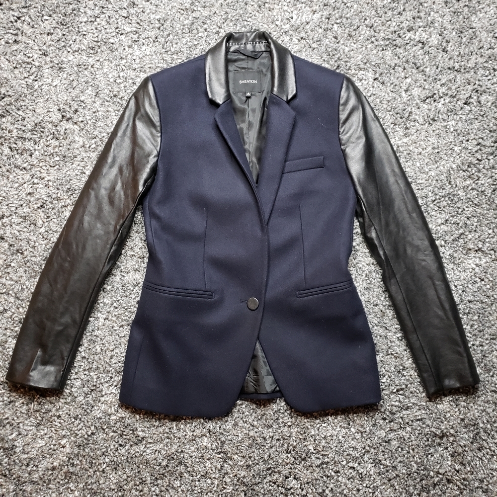 Aritizia Babaton Fred Blazer in Navy